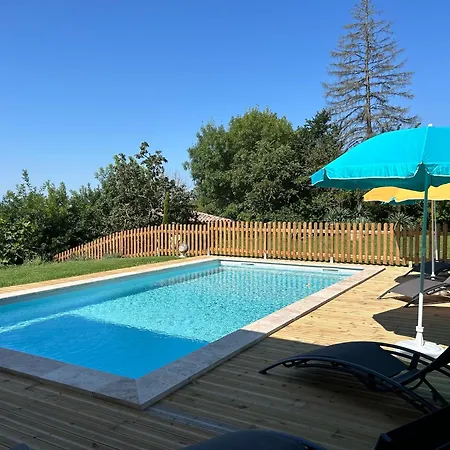 Alojamento de Acomodação e Pequeno-almoço D'hôtes - La Clef Des Champs - Piscine - Capucine 3*